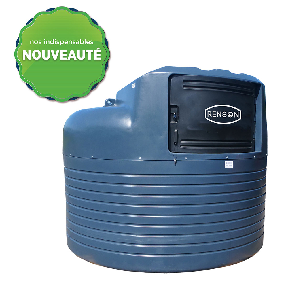 CUVE STOCKAGE FUEL ECO 5000L POMPE 80L/MIN - RENSON - 816002