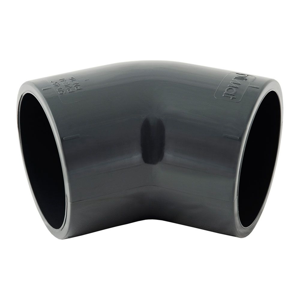 COUDE 45° PRESSION FEMELLE FEMELLE DIAMETRE 160 - RENSON - 817436