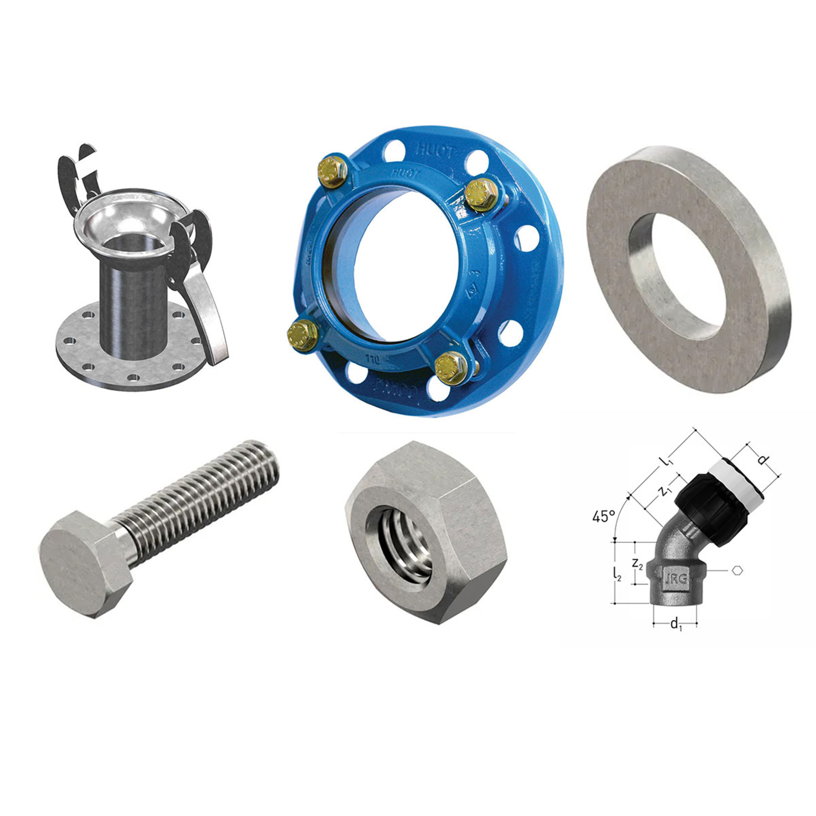 Kit de liaison pour pompes SUPER ET SUPER ME 200 RENSON - 817440