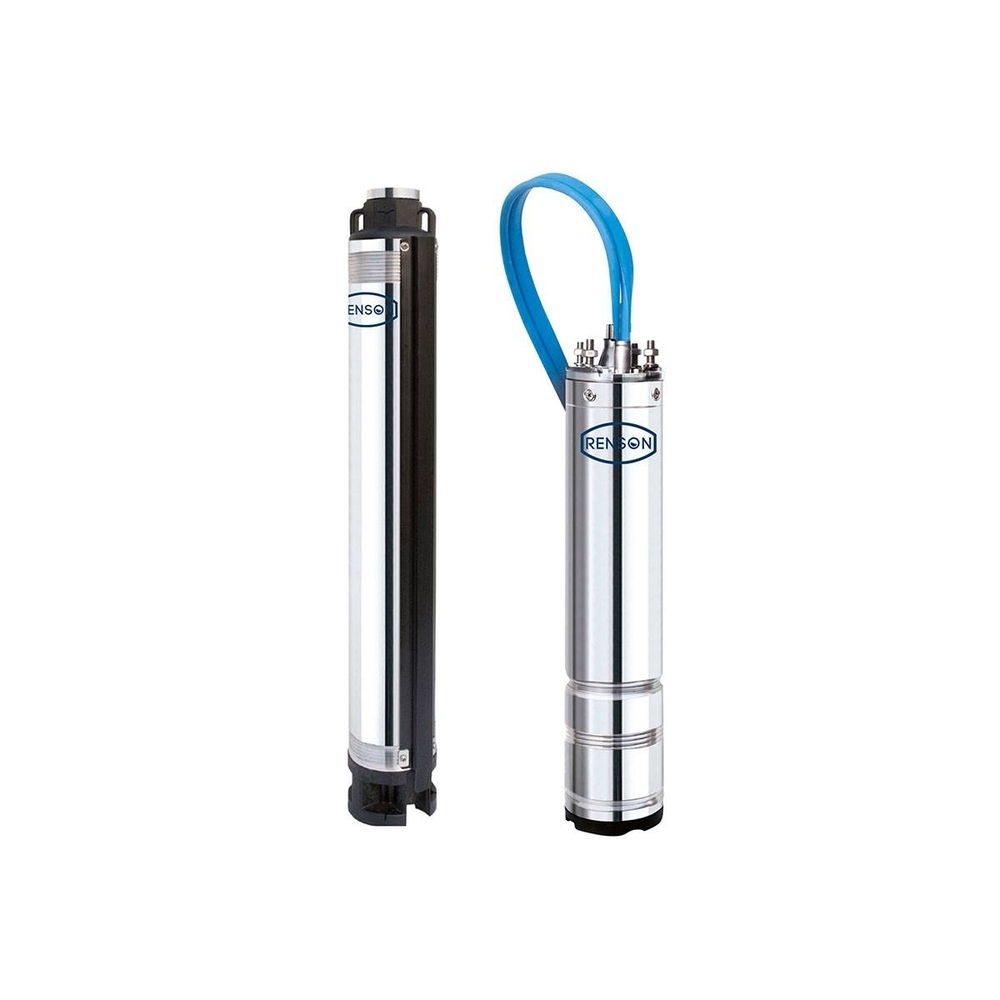 POMPE FORAGE 4'' 70L/MIN 45E INOX MOTEUR HUILE TRI 3KW 45 - RENSON - 817935