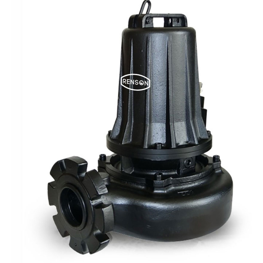 POMPE DE RELEVAGE TRI FONTE ROUE MONOCANALE 2.2KW DN100 - RENSON - 817993