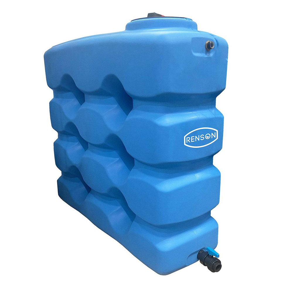 CUVE STOCKAGE VERTICALE BLEUE ESPACE REDUIT 2000L PREEQUIPEE - RENSON - 818168