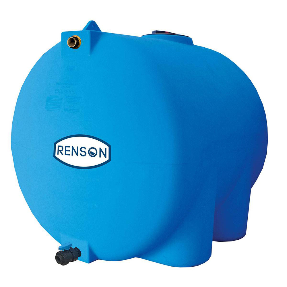 CUVE STOCKAGE HORIZONTALE BLEU ESPACE REDUIT 300L PRE EQUIPEE - RENSON - 818169