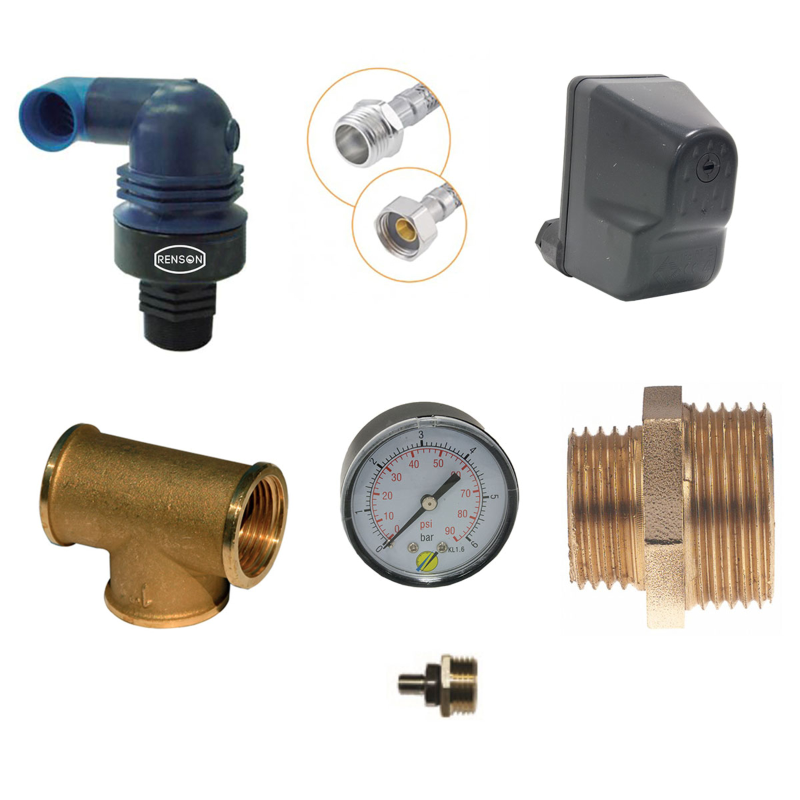 Kit de mise en œuvre pour réservoir hydropneumatique  RENSON - 818387