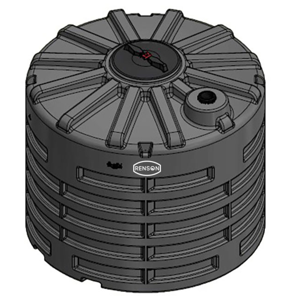 CUVE ENTERRABLE VERTICALE 6500L SANS REHAUSSE  - RENSON - 818408