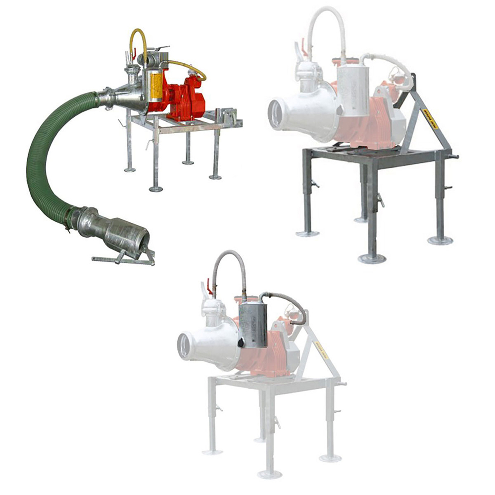 POMPE BROYEUSE AFI 27 AVEC BATI + SYSTÈME D'AMORCAGE AUTO - RENSON - 818427