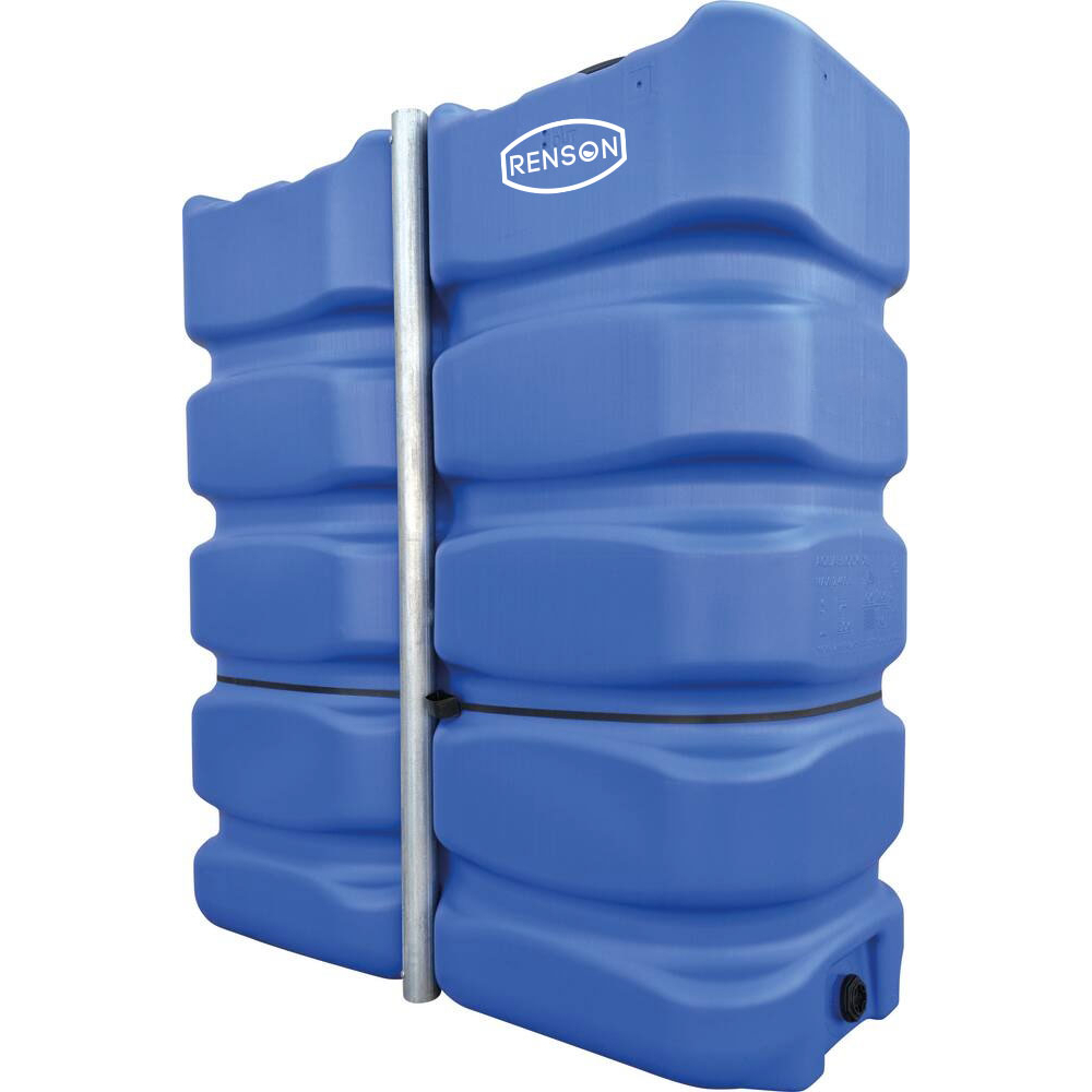 CUVE DE STOCKAGE RECTANGULAIRE EN PEHD 2400L BLEUE - RENSON - 818514