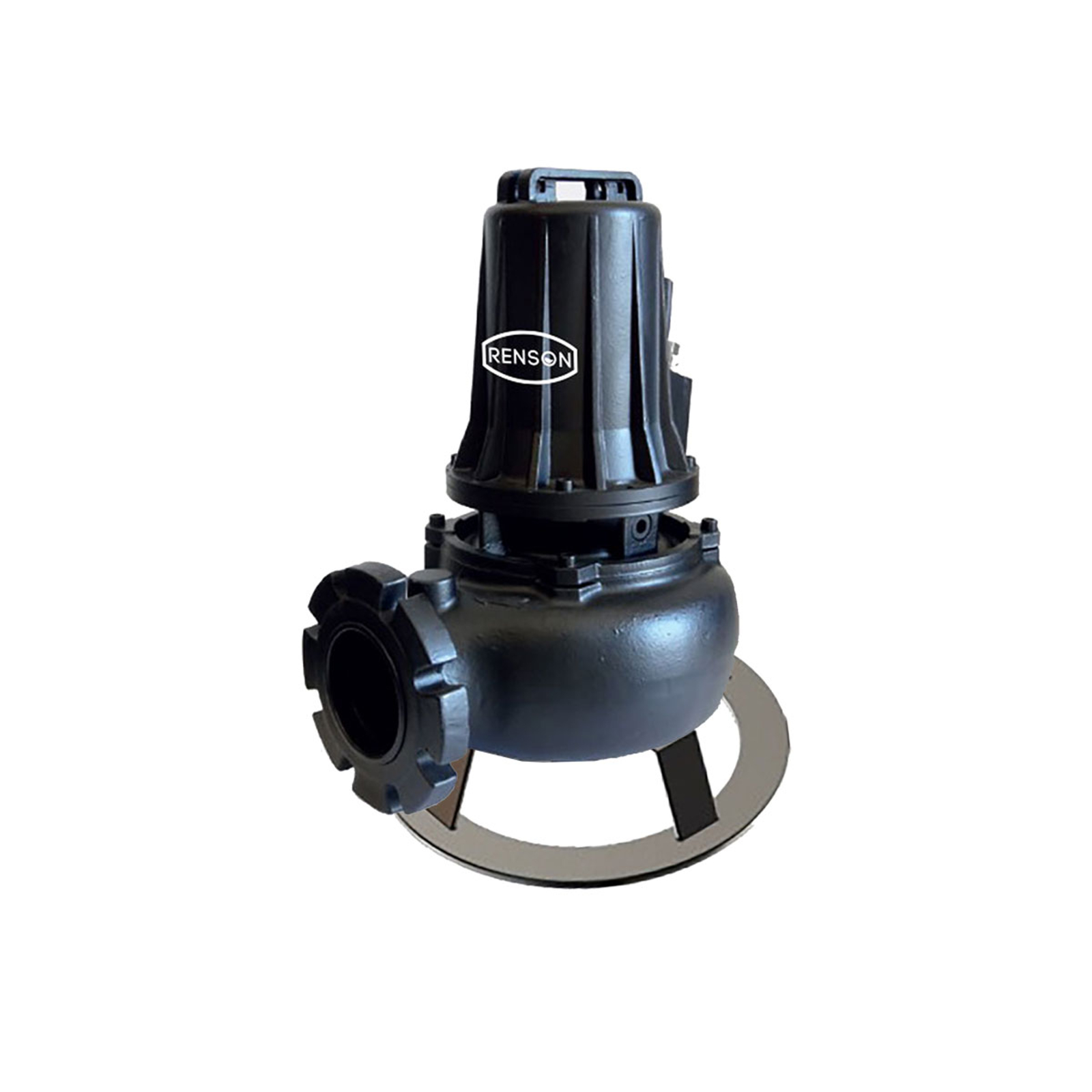 POMPE DE RELEVAGE TRI FONTE VORTEX 3KW DN100 SUR SOCLE RENSON - 818550