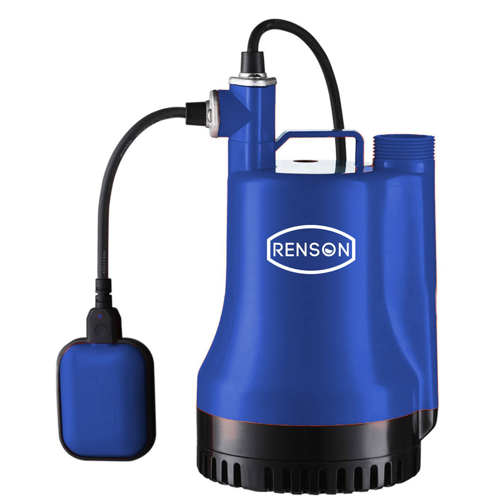 POMPE DE RELEVAGE 230V 0,1KW PLASTIQUE EAUX CLAIRES - RENSON - 825021