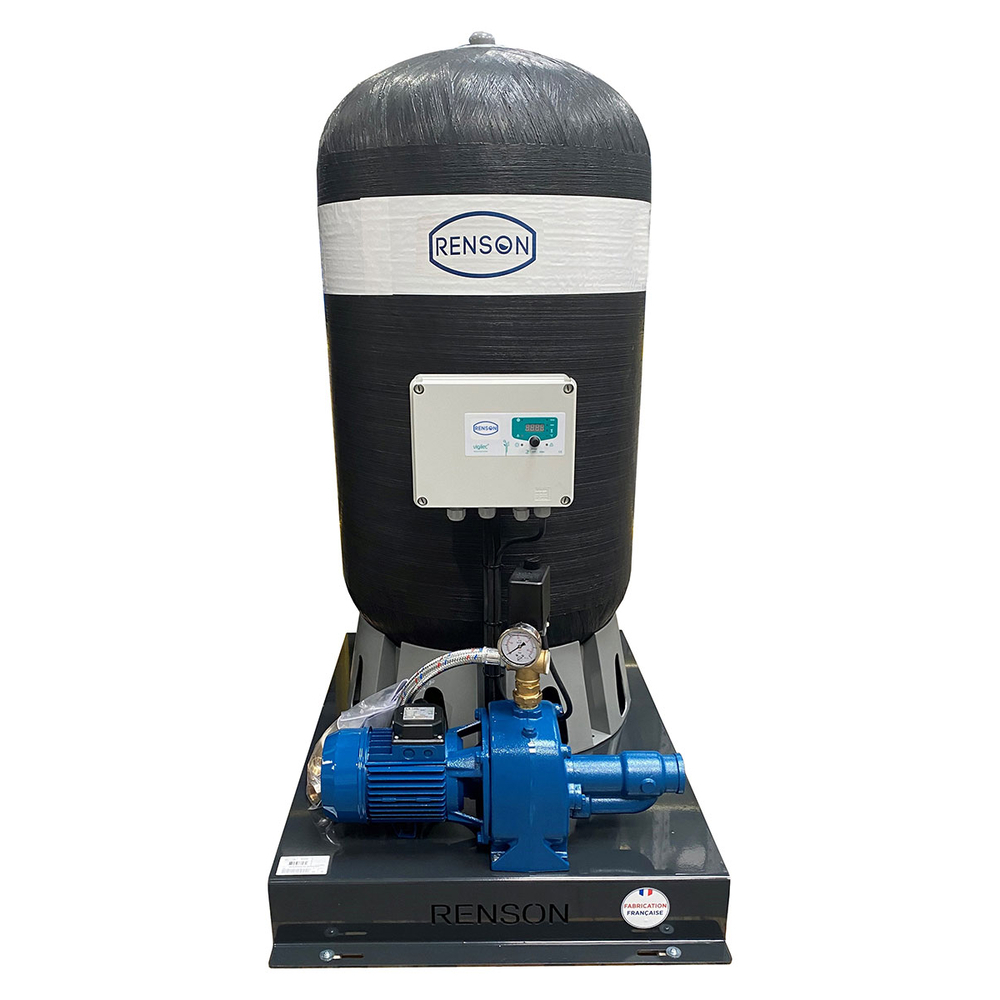 GROUPE DE SURPRESSION 300L TRI COFFRET MANQUE D'EAU 2,2KW - RENSON - 825032