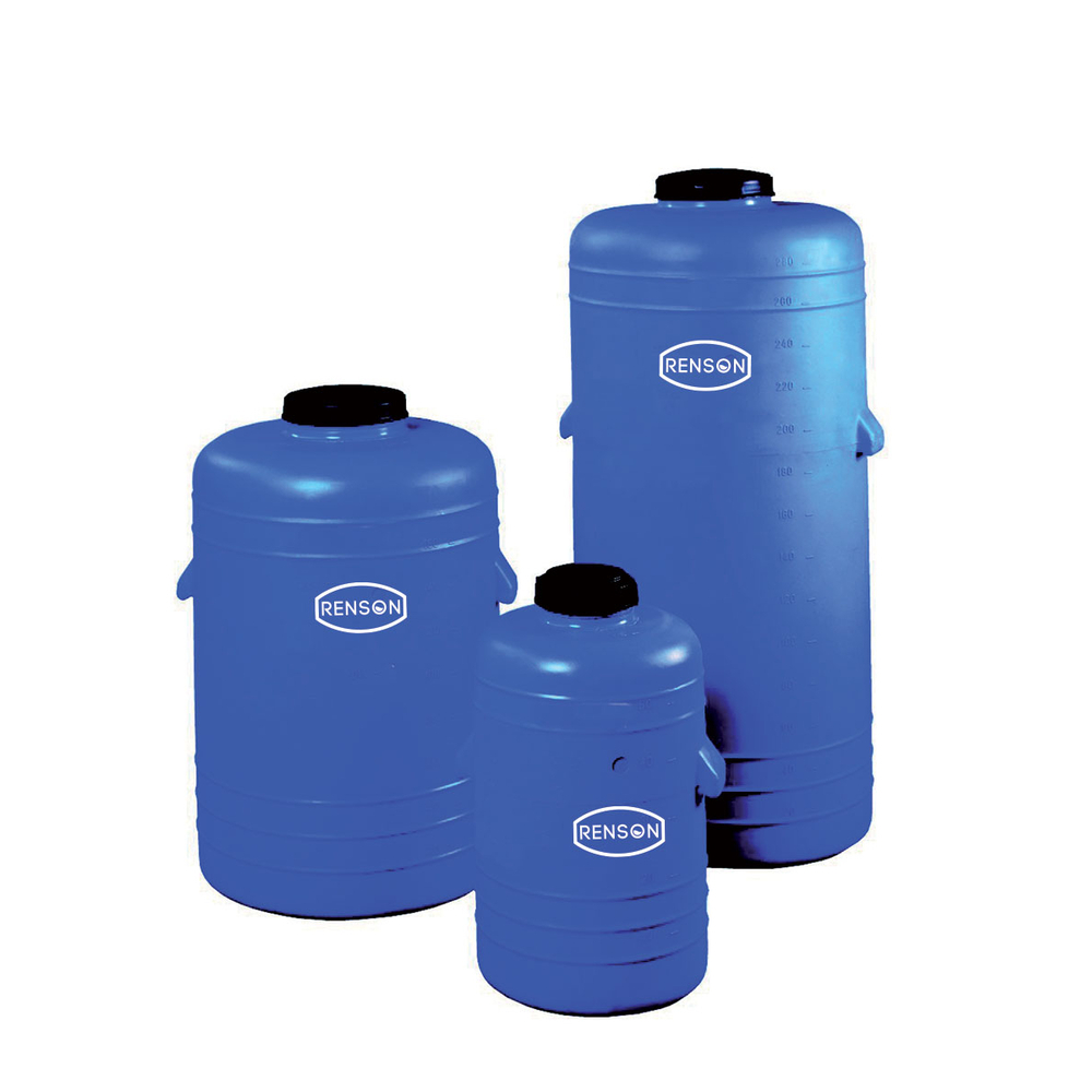 RESERVOIR CYLINDRIQUE VERTICAL 200L BLEU - RENSON - 825078