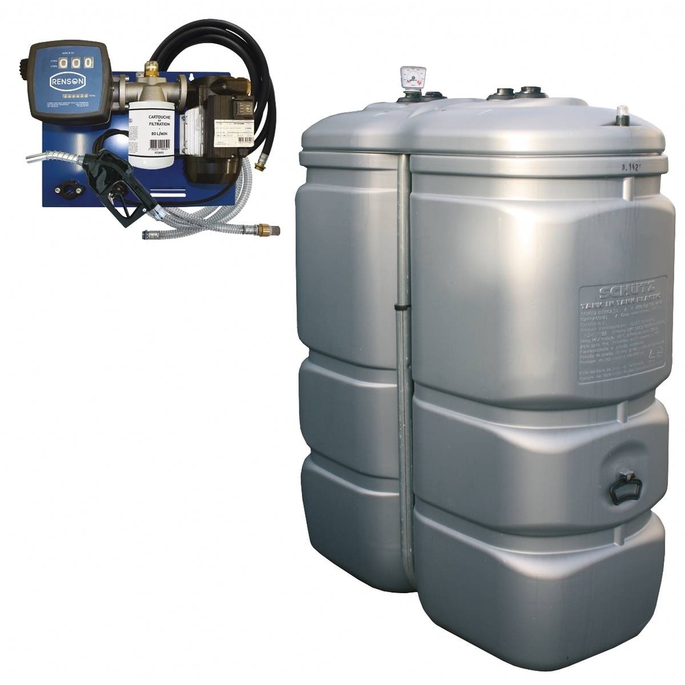 CUVE STOCKAGE FUEL 750L PEHD STATION FUEL 70L/M - RENSON - 853600