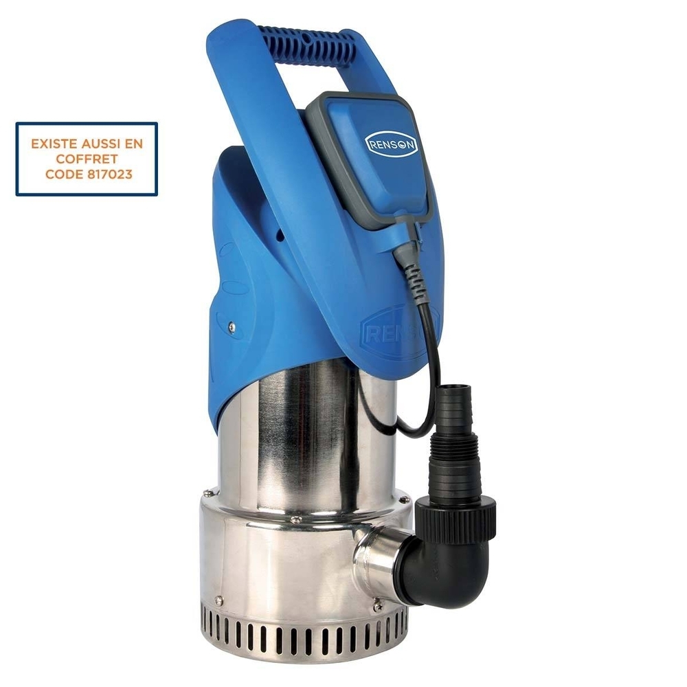 POMPE DE RELEVAGE 230V 0,5KW INOX EAUX CLAIRES - RENSON - 854292