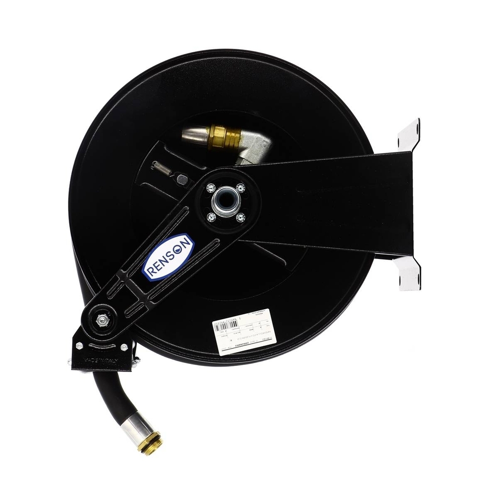 ENROULEUR ACIER POUR GASOIL EQUIPE FLEXIBLE 8M EN 1'' - RENSON - 857203