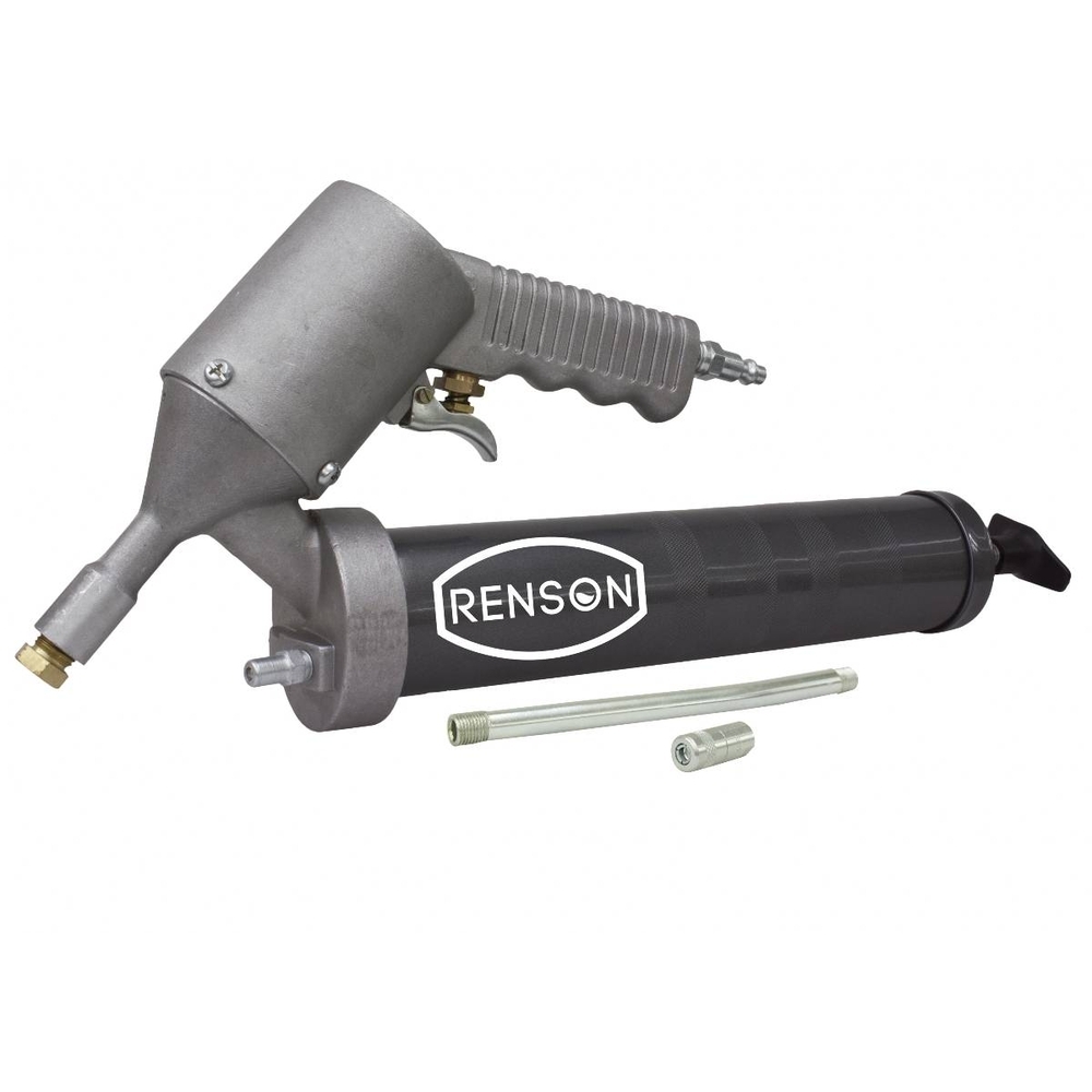 PISTOLET A GRAISSE PNEUMATIQUE COUP PAR COUP RIGIDE+AGRAFE - RENSON - 970161