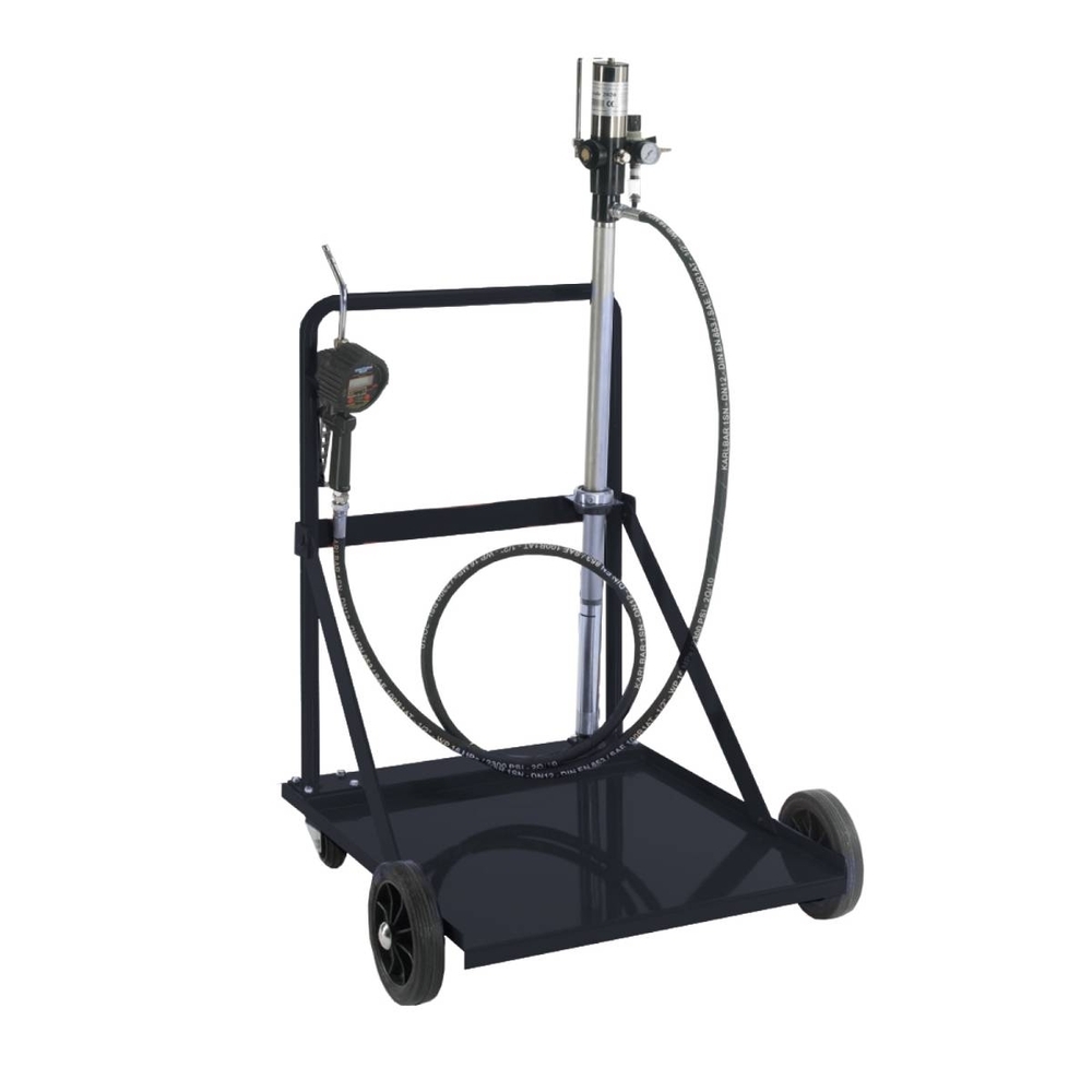 KIT MOBILE HUILE 5:1 FUT 200L FLEXIBLE 4M + COMPTEUR DIGITAL - RENSON - 970337