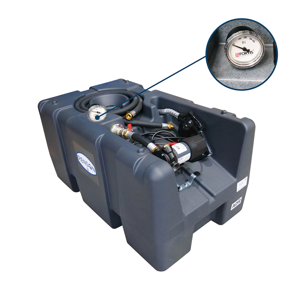 CUVE RAVITAILLEMENT 200L POMPE 24V 60L/M + COMPTEUR - RENSON - 971145