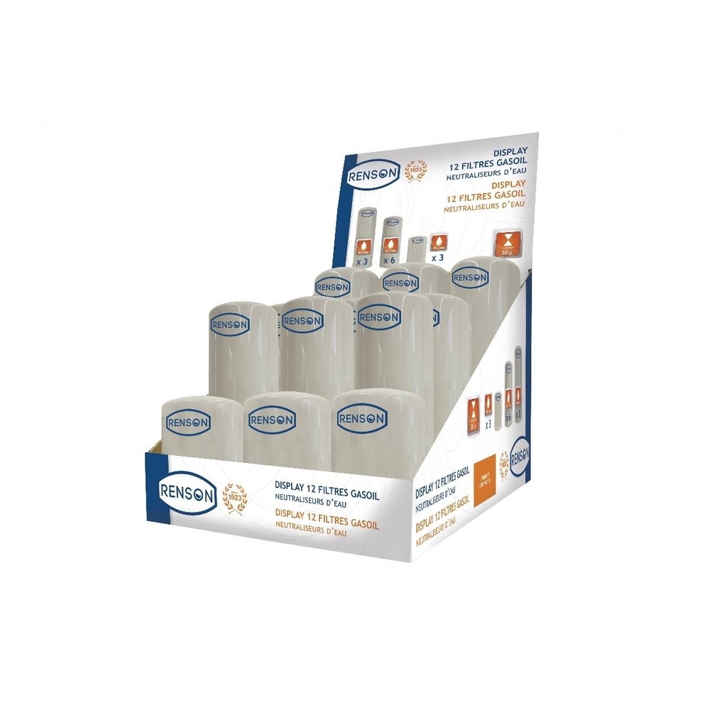 DISPLAY FILTRATION 3x45L/M - 6x65L/M - 3x80L/M - RENSON - 971620