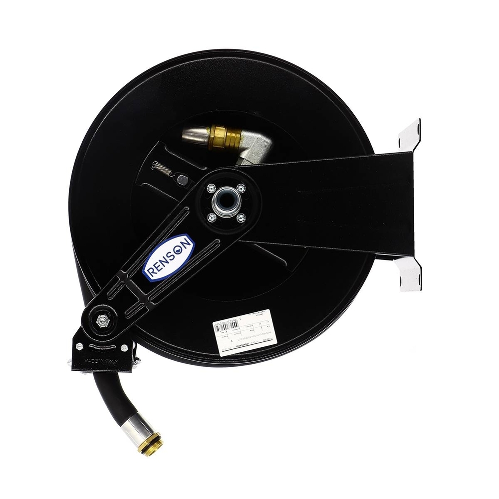 ENROULEUR ACIER POUR GASOIL EQUIPE FLEXIBLE 15M EN 1'' - RENSON - 975121