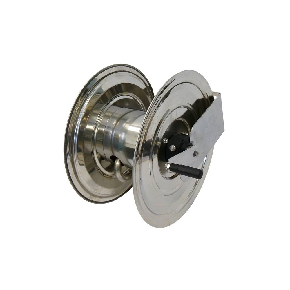 ENROULEUR INOX POUR EAU EQUIPE FLEXIBLE 20M EN 1'' - RENSON - 975137