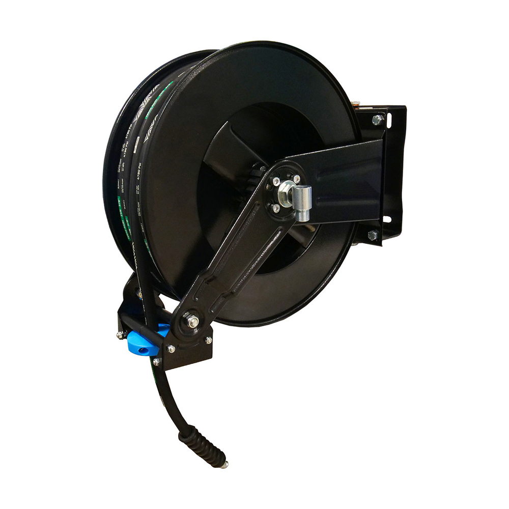 ENROULEUR ACIER EAU FROIDE HP EQUIPE FLEXIBLE 10M EN 3/8'' - RENSON - 975150