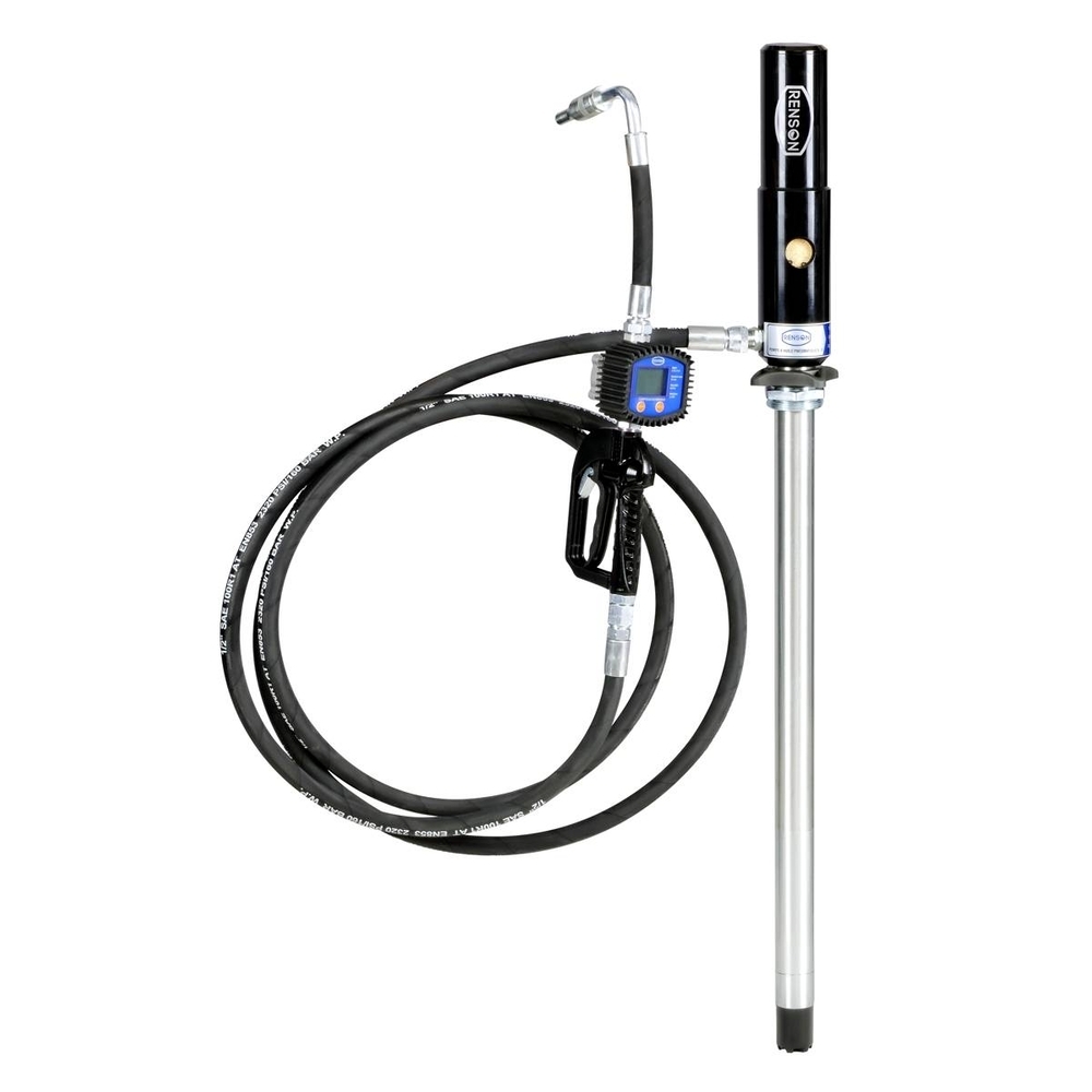 KIT FIXE - HUILE 3:1 POUR FÛT 60L AVEC FLEXIBLE 4M - RENSON - 975832