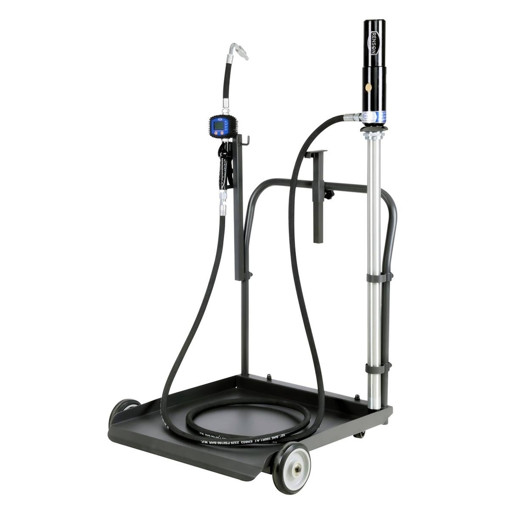 KIT MOBILE - HUILE 5:1 POUR FÛT 60L AVEC FLEXIBLE 4M - RENSON - 975854