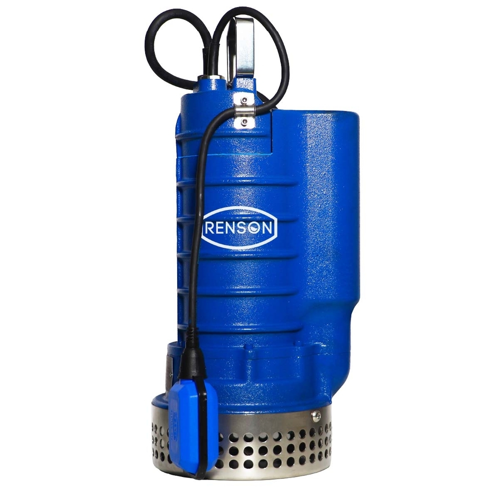 POMPE DE CHANTIER MONO EN FONTE 1,5KW - RENSON - 980015