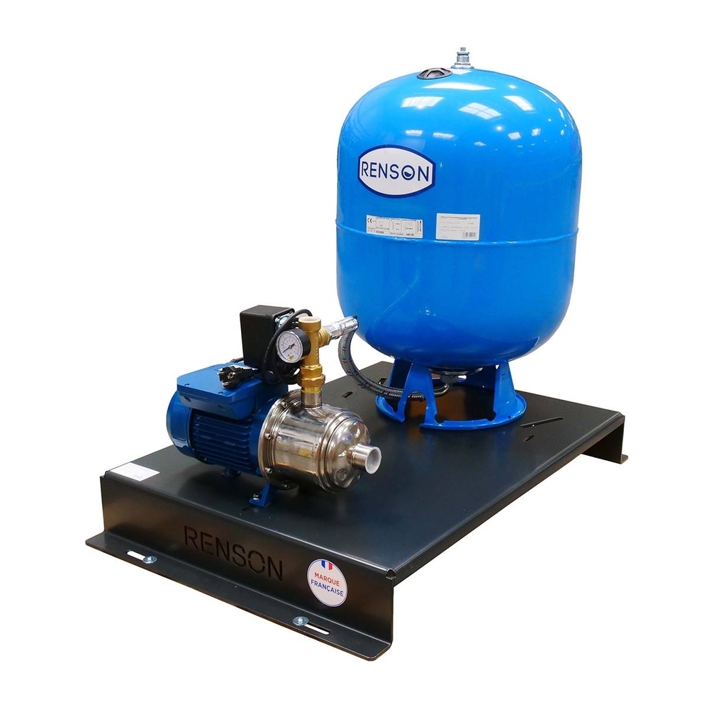 GROUPE DE SURPRESSION 100L POMPE 1,3KW 230V - RENSON - 980165