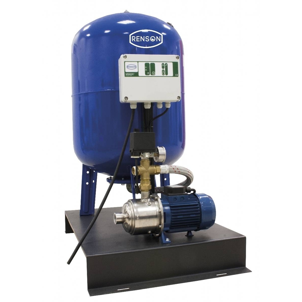GROUPE DE SURPRESSION 200L TRI COFFRET MANQUE D'EAU 1,3KW - RENSON - 980168