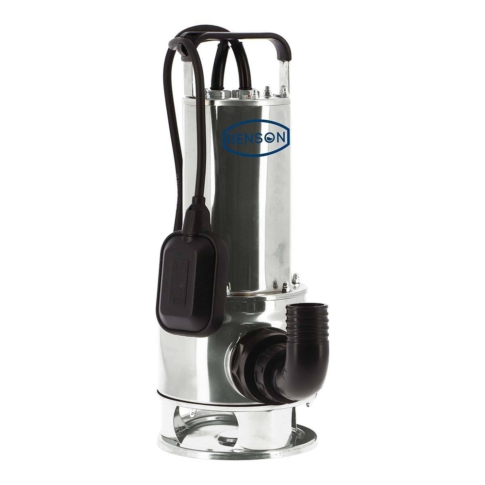 POMPE DE RELEVAGE EAU CHARGEE MONOPHASE TOUT INOX 1,6 KW - RENSON - 980238