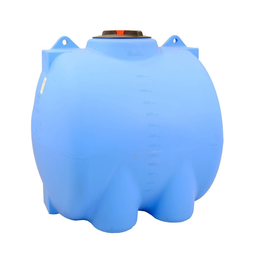 CUVE STOCKAGE HORIZONTALE BLEU EN PE 750L - RENSON - 980328