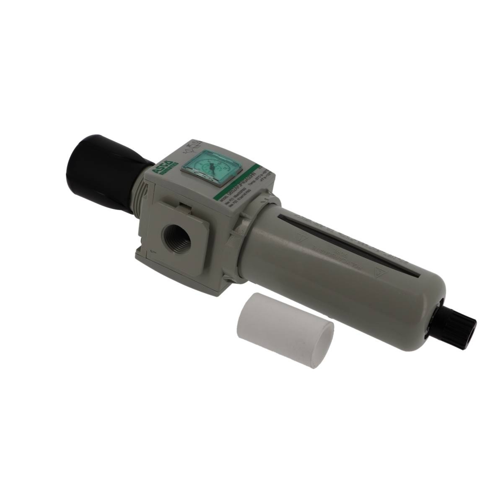 Ensemble Filtre 5µ - Avec régulateur et équerre CEDREY - FR12M5M