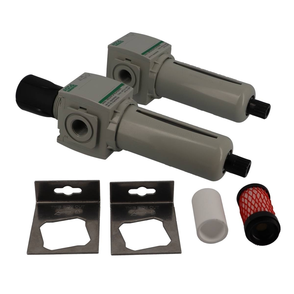 ENSEMBLE FILTRE REGULATEUR 5µ AVEC FILTRE 0,01µ - RENSON - FR12MSUB