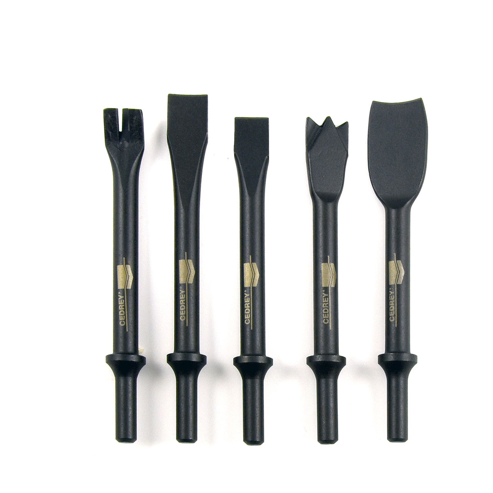 JEU DE 5 BURINS RONDS 10,2MM STANDARD - RENSON - H0085