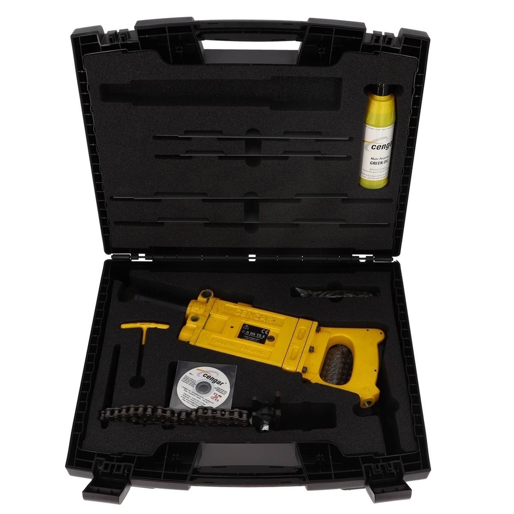 SCIE PNEUMATIQUE ATEX CENGAR AVEC ETAU ET GUIDE LAME - RENSON - JSZ