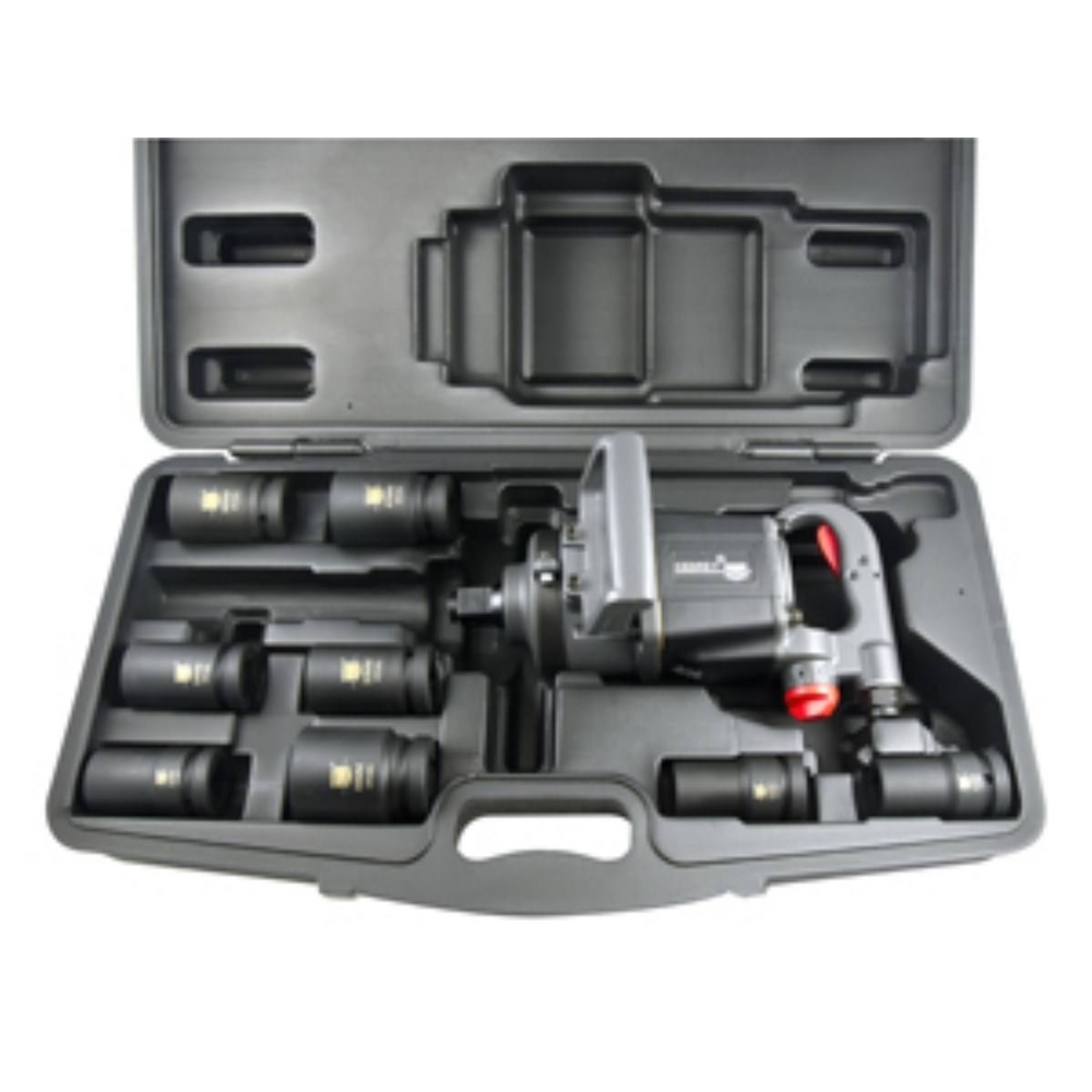 COFFRET CLE A CHOCS UT8560 BROCHE COURTE 1''+8 DOUILLES  - RENSON - KITUT8560