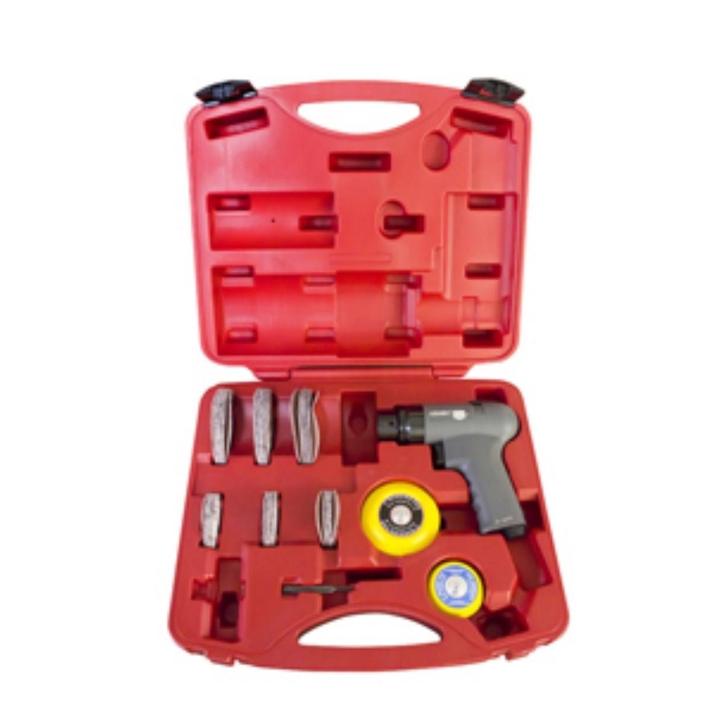 COFFRET MINI PONCEUSE ORBITALE REVOLVER 50-75MM + 30 DISQUES - RENSON - UT8760BK