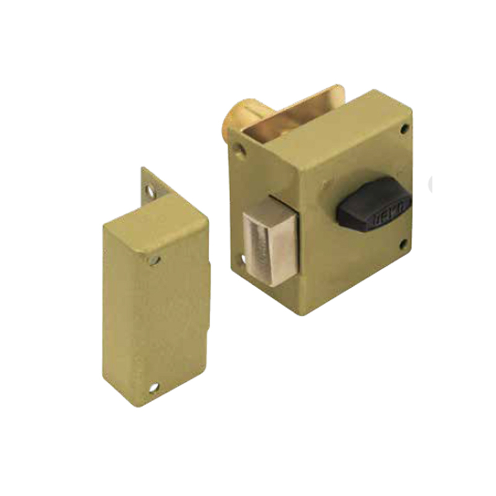 Loquet de cylindre extérieur et à superposer  Droite - Boîte 60x60 mm - mod. 38 - URKO - 7121160