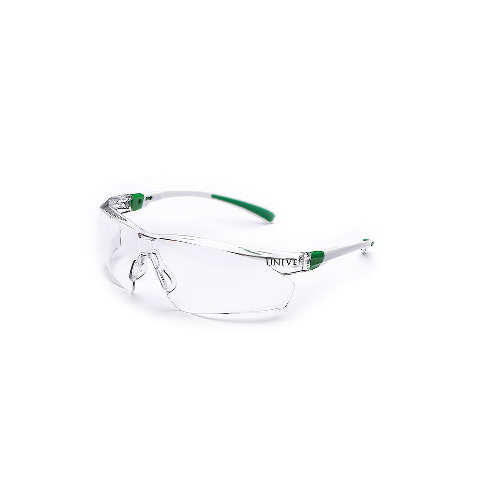 LUNETTES 506UP BLANC/VERT PC INCOLORE - UNIVET - 506U.03.00.00