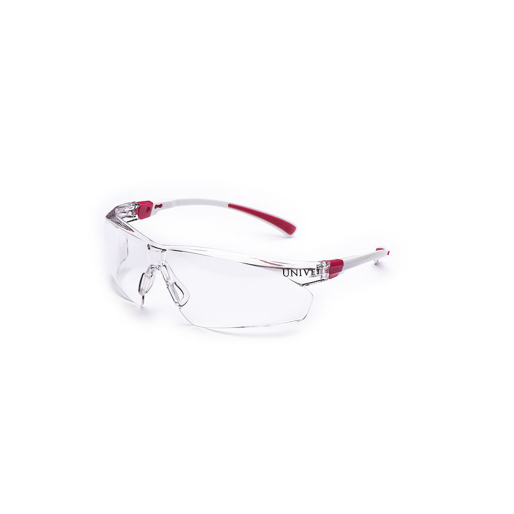 LUNETTES 506UP BLANC/ROSE PC INCOLORE - UNIVET - 506U.03.02.00