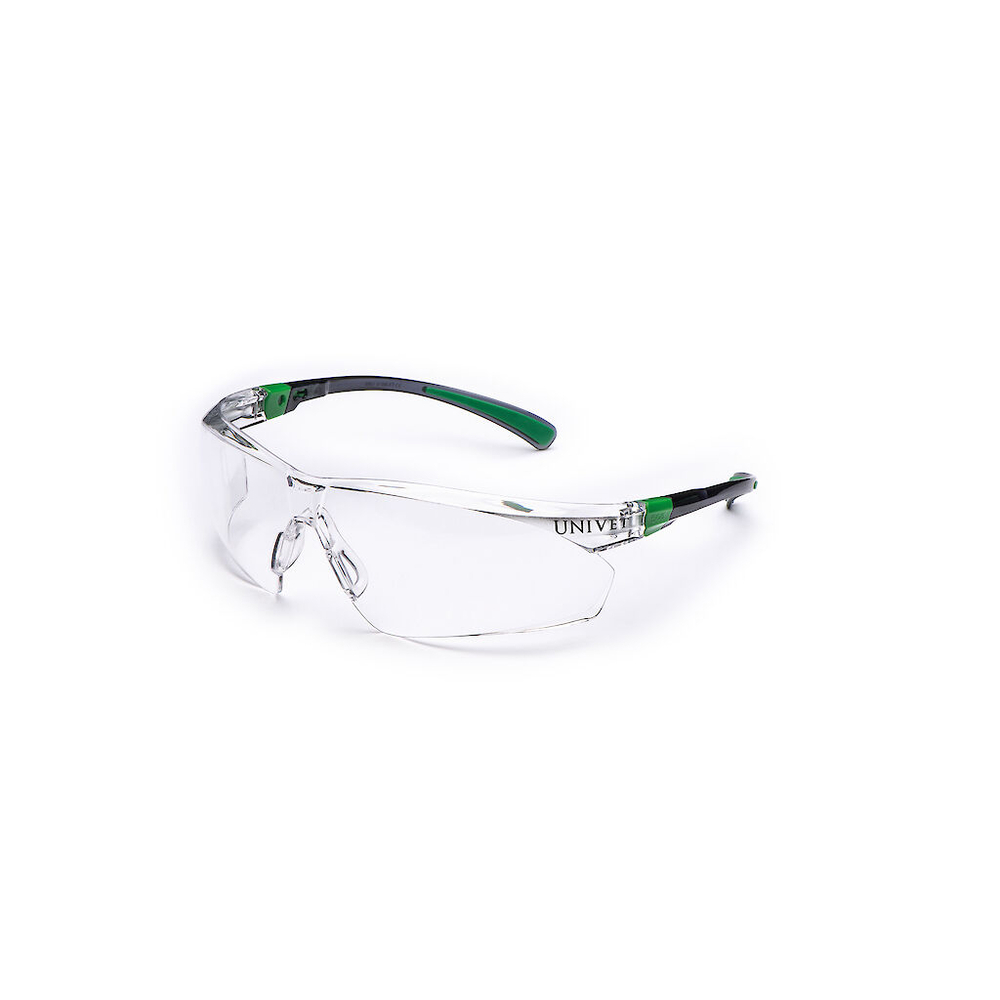 LUNETTES 506UP NOIR/VERT PC INCOLORE - UNIVET - 506U.06.01.00