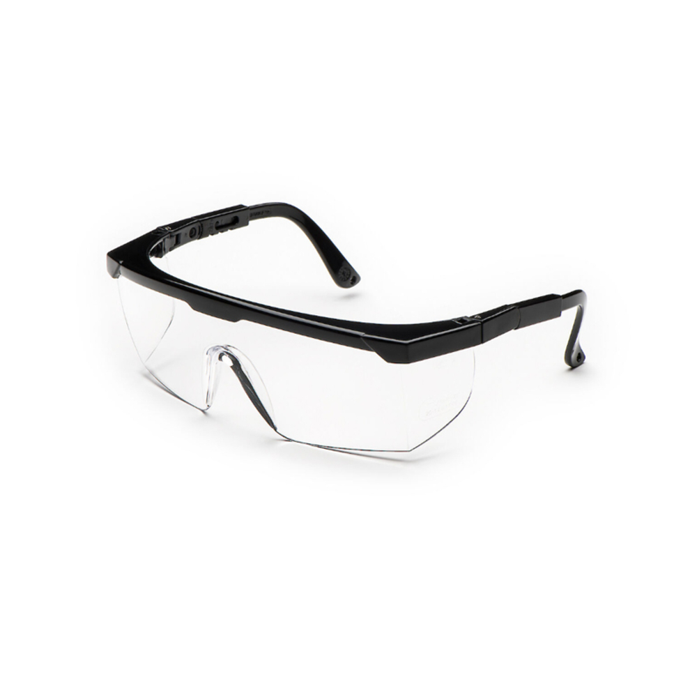 LUNETTES 511 NOIR PC INCOLORE ANTI-BUÉE - UNIVET - 511.00.03.01A