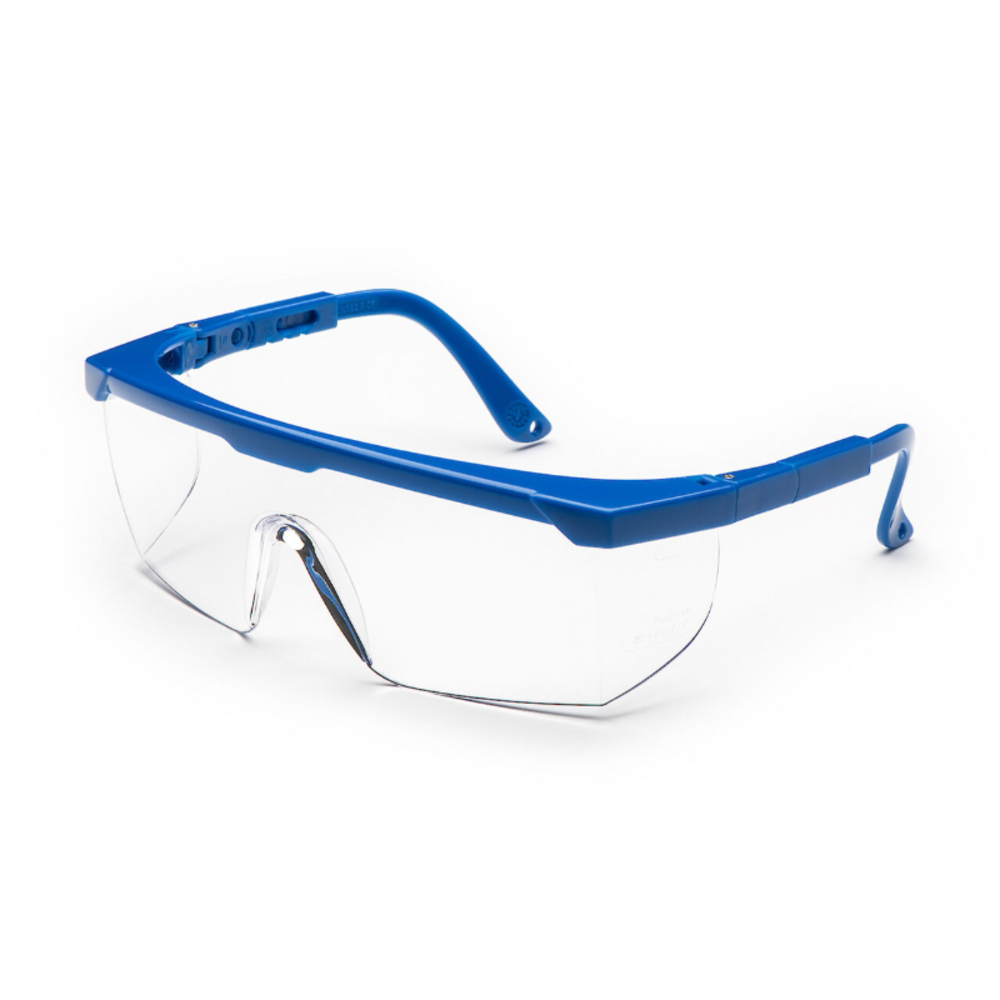 LUNETTES 511 PC BLEU INCOLORE ANTI-RAYURE - UNIVET - 511.03.01.00