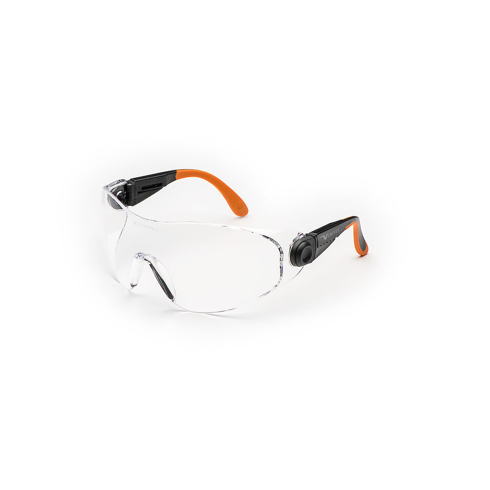 LUNETTES 529 PC INCOLORE ANTI-RAYURE - UNIVET - 529.00.05.00