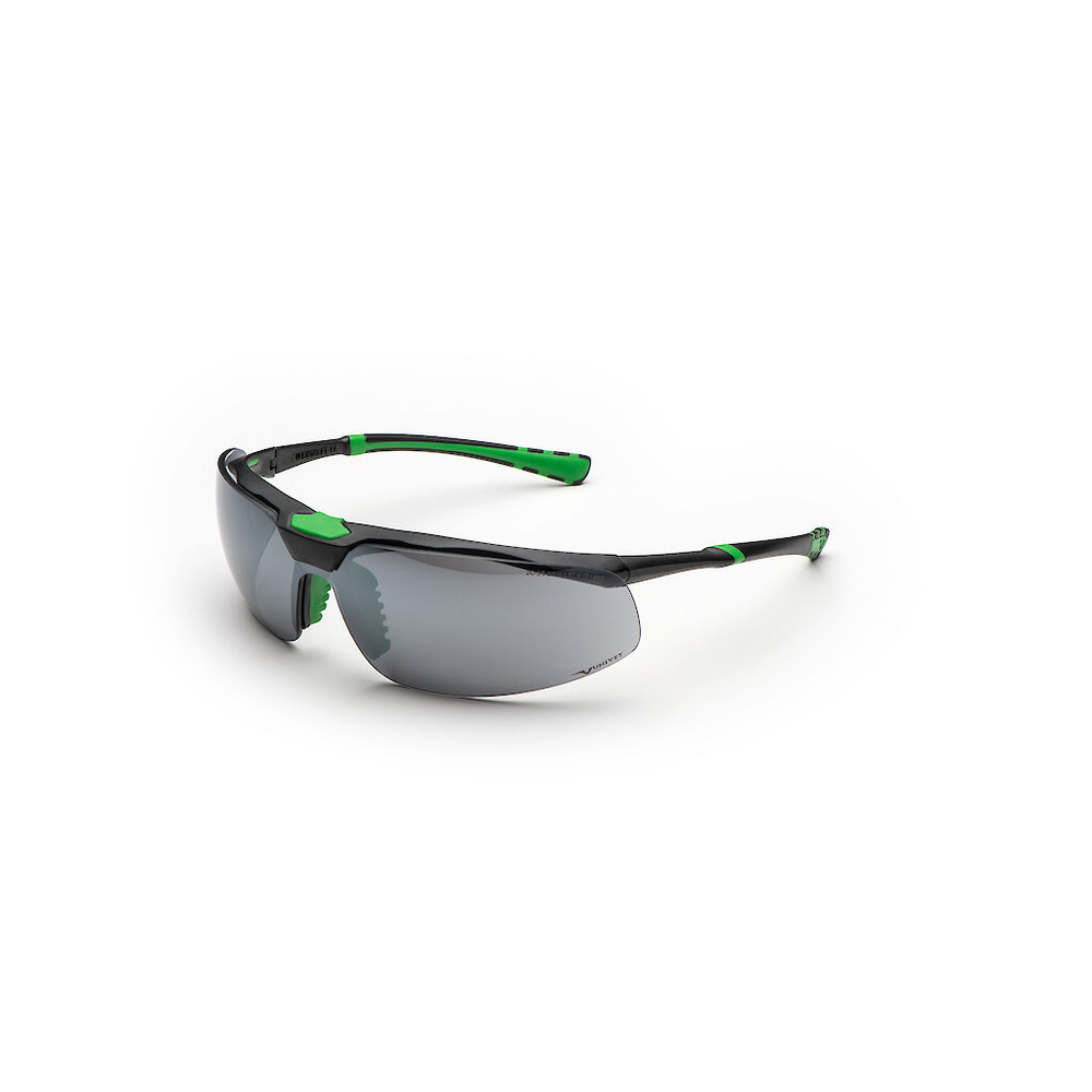 LUNETTES 5X3 FUMÉ SOLAR FLASH MIRROR ANTI-RAYURES - UNIVET - 5X3.12.35.02