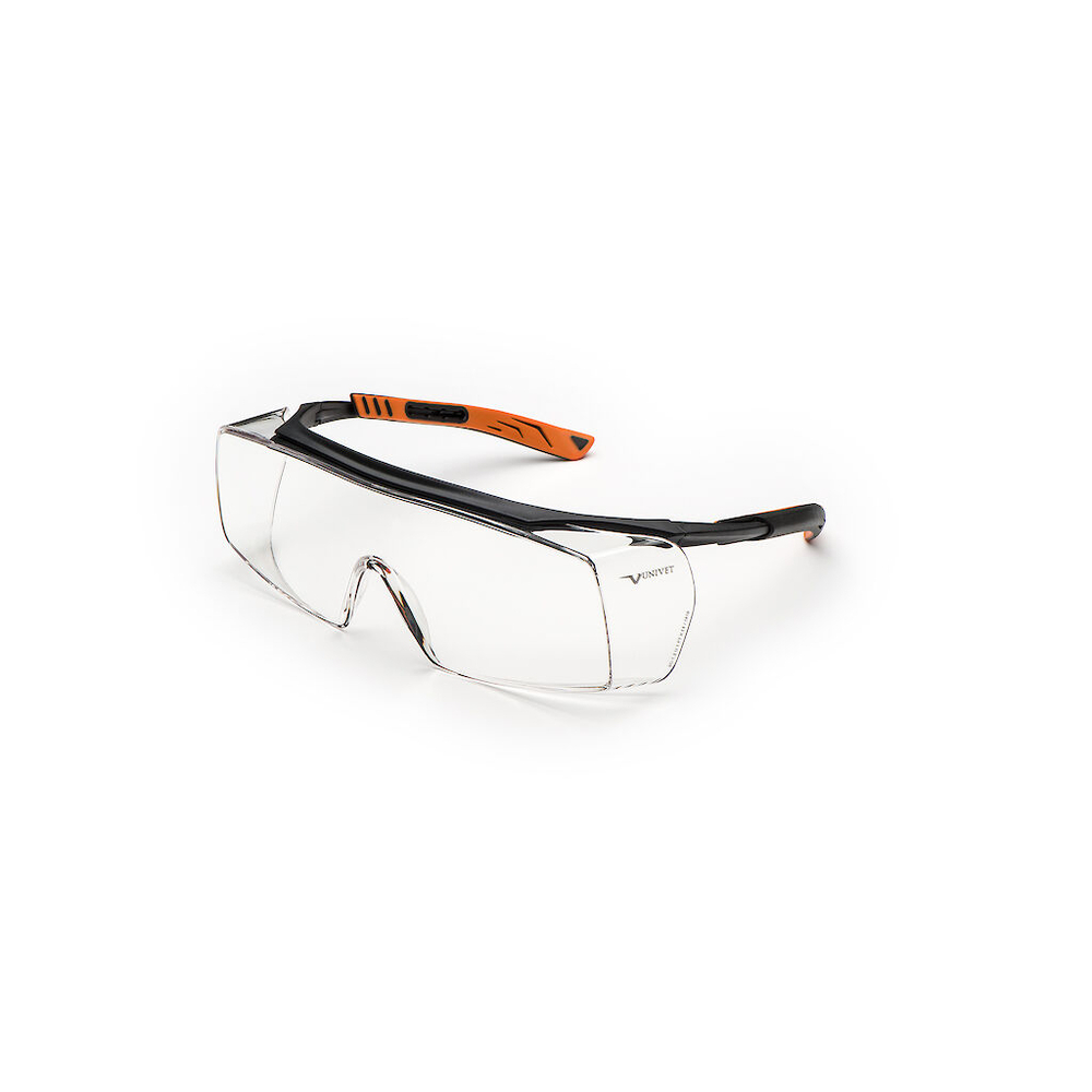 SUR-LUNETTES 5X7 CLEAR INCOLORE ANTI-RAYURE - UNIVET - 5X7.01.00.00