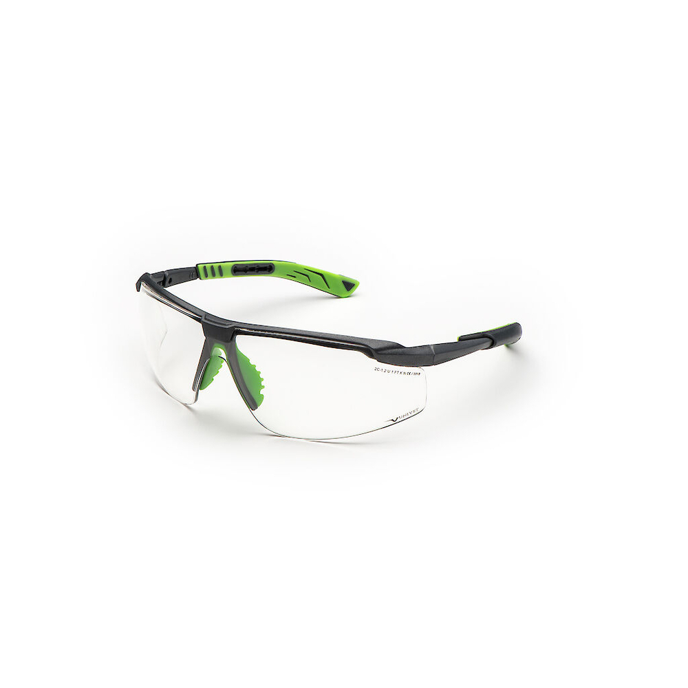 LUNETTES 5X8 PC CLEAR PLUS ANTI-RAYURE - UNIVET - 5X8.03.11.00