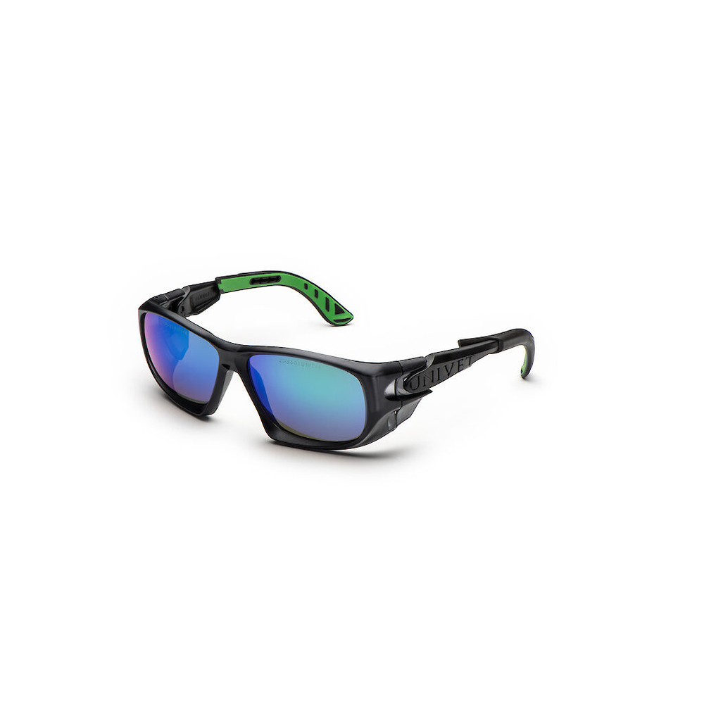 LUNETTES 5X9 SPORT SOLAIRE MIROITÉ VERT - UNIVET - 5X9.04.02.09