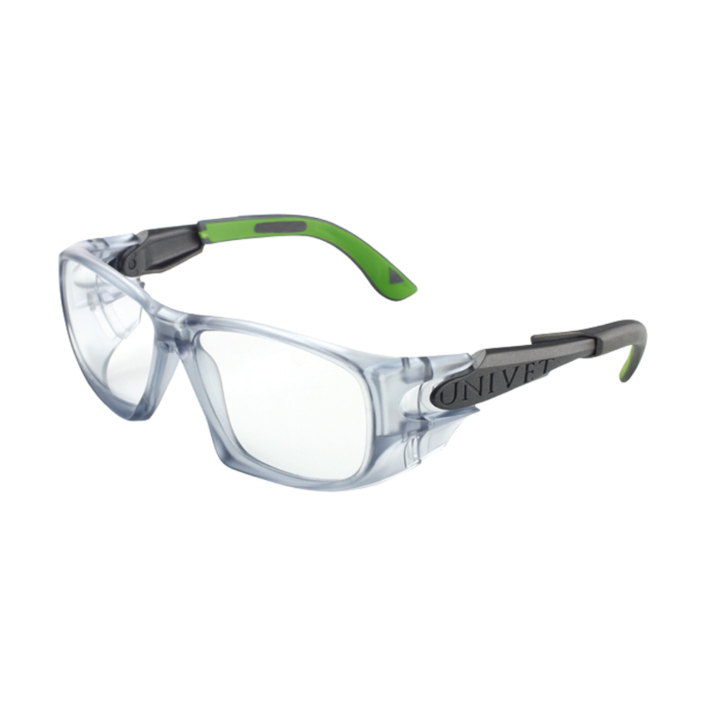 LUNETTES 5X9 GRIS/VERT PC INCOLORE - UNIVET - 5X9.20.00.00